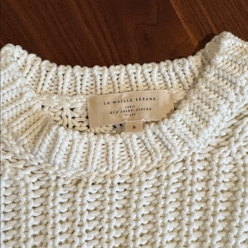 Sézane Clement jumper Sz S - Picture 6 of 12